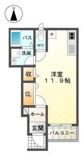 winds【1階】の間取り