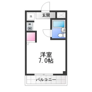 サンヒルズ和泉【2階】の間取り