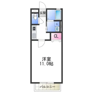 グレース ヴィラ【2階】の間取り
