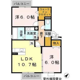 コーダ・コリーナⅡ【3階】の間取り