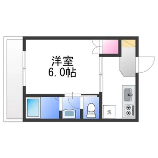 クレセール大和【1階】の間取り