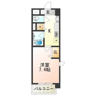 スペースラディア【3階】の間取り