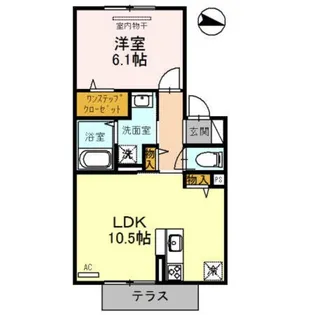 プラムツリー【1階】の間取り