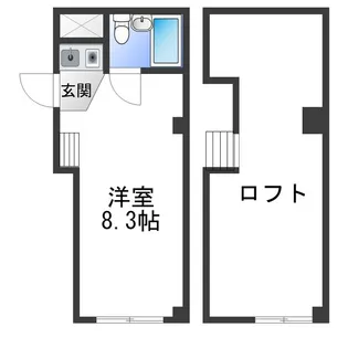 リベルテヴィラ【3階】の間取り