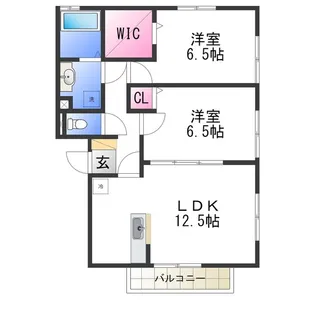 グレース寿【2階】の間取り