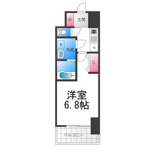 S−RESIDENCE堺浜寺broad【5階】の間取り