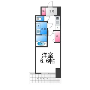 S-RESIDENCE堺浜寺broad【5階】の間取り