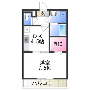 ブールヴァール【3階】の間取り