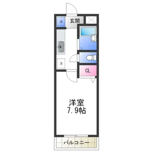 ルーチェⅡ番館【2階】の間取り