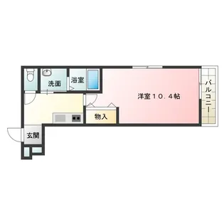 フジパレスヴィレッジ白鷺【3階】の間取り