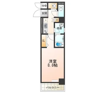 メゾンプレアデス【3階】の間取り