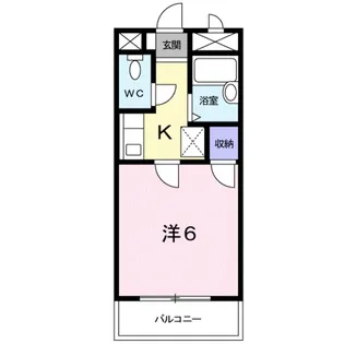 ラフィネアルブル【3階】の間取り