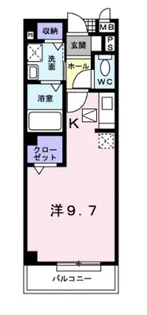 リフレ東百舌鳥B棟【1階】の間取り