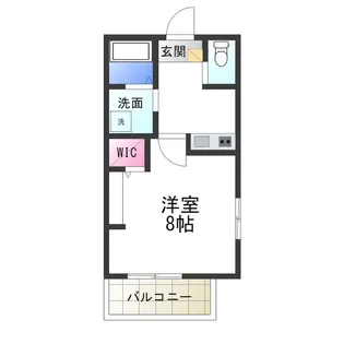 エヌエムキャトフヴァントワ【3階】の間取り