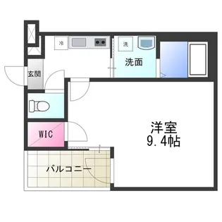 フジパレス鳳中町Ⅰ番館【2階】の間取り