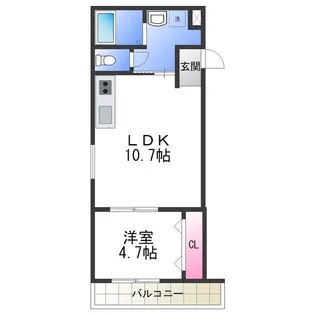 F+style羽衣1号館【3階】の間取り