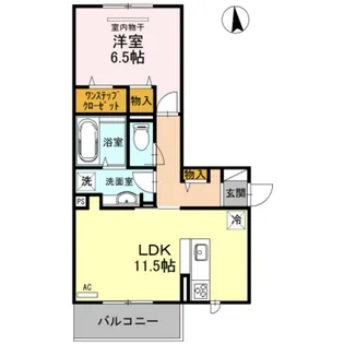 モア・サンハイム【3階】の間取り