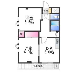 S.field清水町【4階】の間取り