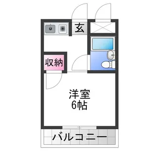 コスモ深井【2階】の間取り