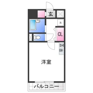 プランドールマサキ【5階】の間取り