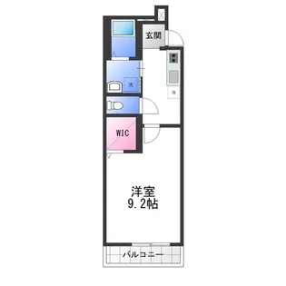 フジパレス羽衣駅南【2階】の間取り