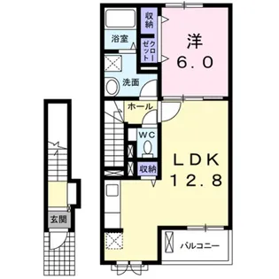 グラン・ソレイユ【2階】の間取り