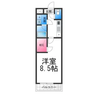 フジパレス浜寺諏訪森サウス【1階】の間取り