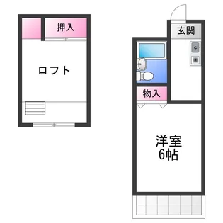 ロイヤル和泉パートⅠ【3階】の間取り