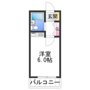 フォレスト豊中【2階】の間取り