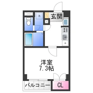 エフスタイル天美南【2階】の間取り