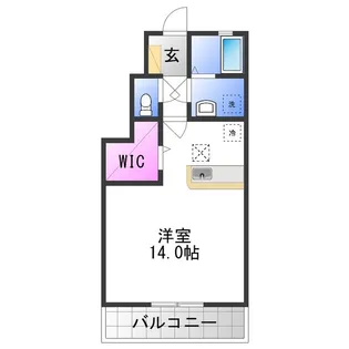 ティンカーベルRS【1階】の間取り