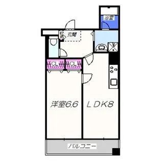 ラ・フォンテ【5階】の間取り