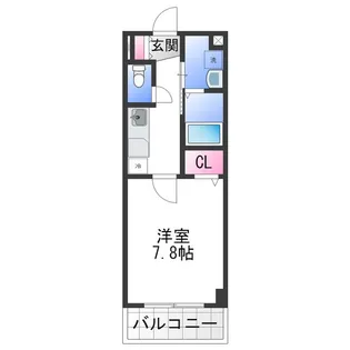 フェリス ウラタ【2階】の間取り