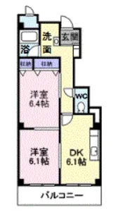 アンジュメゾン 【1階】の間取り