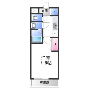カサ リラ【1階】の間取り