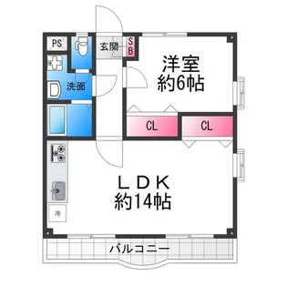 アーバンフォーレスト【4階】の間取り