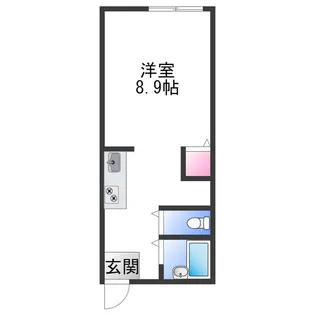 シティハイム ヒロ【2階】の間取り