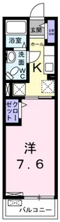 ヴォヌール鳳【2階】の間取り