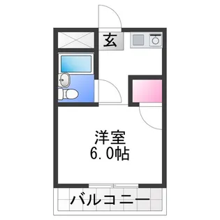 コスモ深井【2階】の間取り