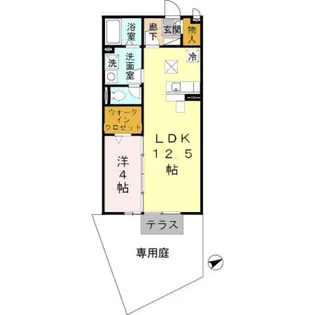 コージィーコート【1階】の間取り