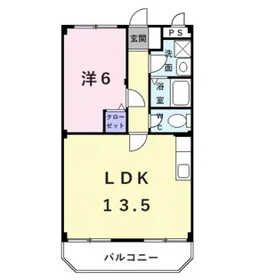 ニューリッチライフ【3階】の間取り
