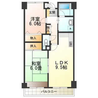 PRIME COURT【4階】の間取り