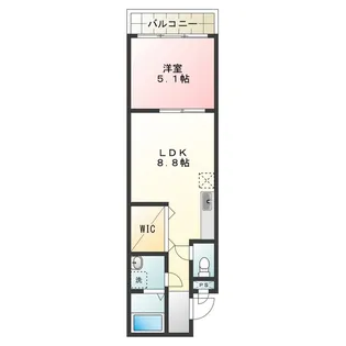 フジパレス浜寺サウスⅠ番館【3階】の間取り