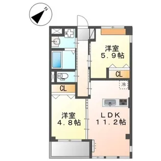 N.MAISON【2階】の間取り