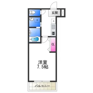 フジパレス鳳中町ノース【3階】の間取り
