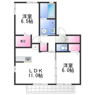 サニーコートM【1階】の間取り