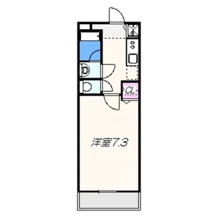 コート・エクラン光【1階】の間取り
