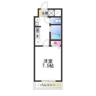 アンシャンテ深井【3階】の間取り