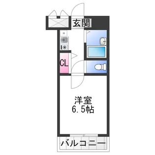 ジュネスノーブル【4階】の間取り