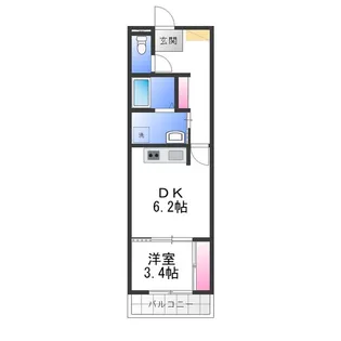 Smith堺【3階】の間取り